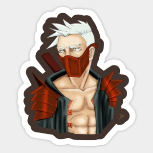 Mysterious Ninja Sticker